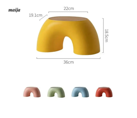 LIVETAI Nordic Children's Plastic Stool from maija