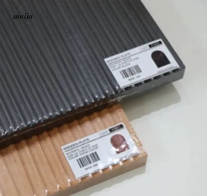 COLOURHUNTER Brand Black Retro Wooden Decorations from maija
