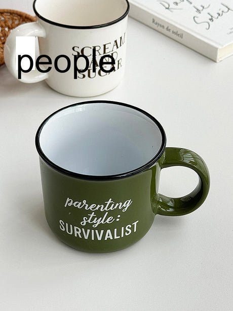 YASUKI Anabelle Stylish Large-Capacity Ceramics Cup from YASUKI