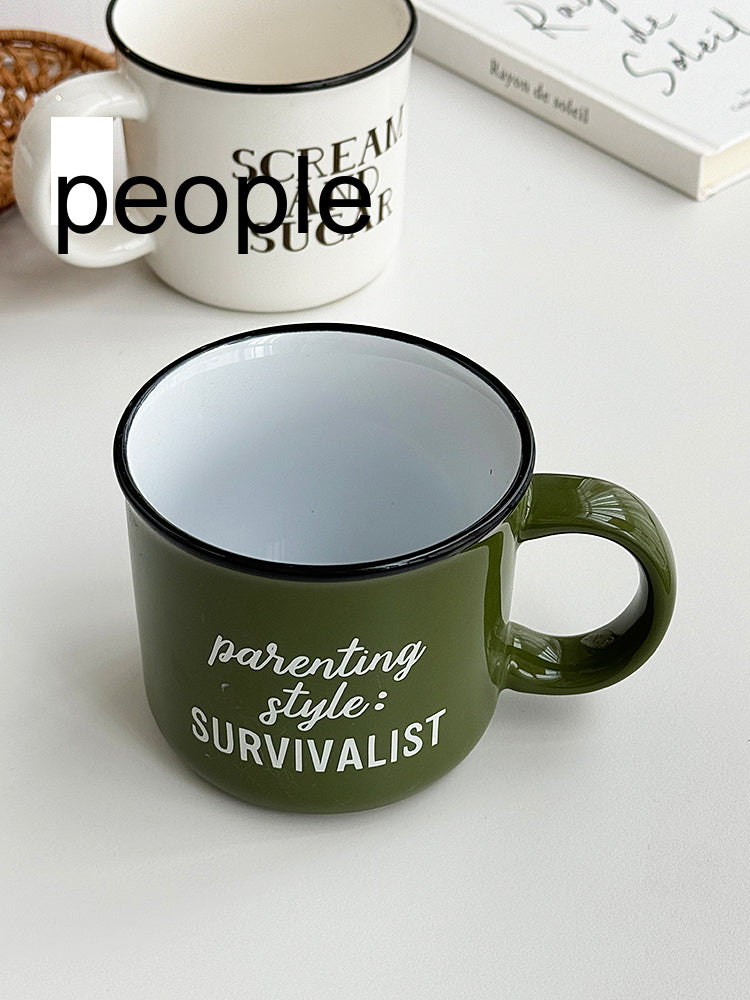 YASUKI Anabelle Stylish Large-Capacity Ceramics Cup from YASUKI