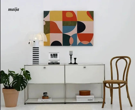 COLOURHUNTER Geometric Color Block Decorative Painting from maija