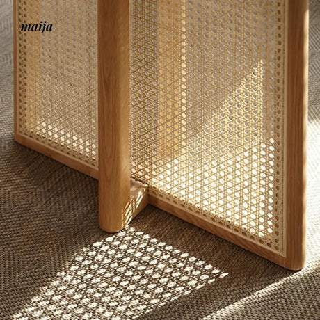 SLIGHTLYCOOL Mattie Rattan Dining Table from maija