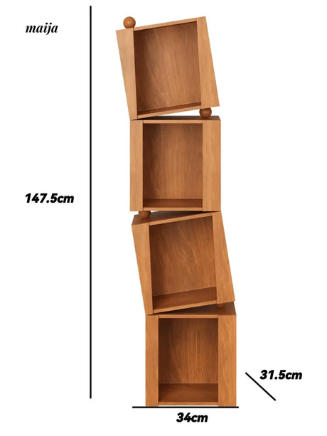 Wonky Bookshelf from GUJI