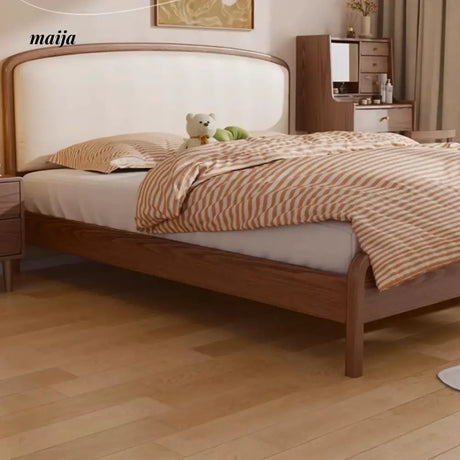 FUYUKI Jacksonville Solid Wood Bed from KENZAKI