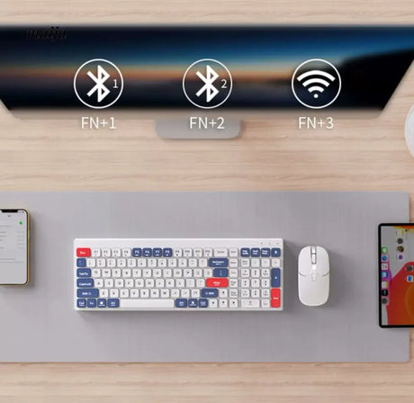 Contrast Wireless Keyboard and Mouse Set from maija