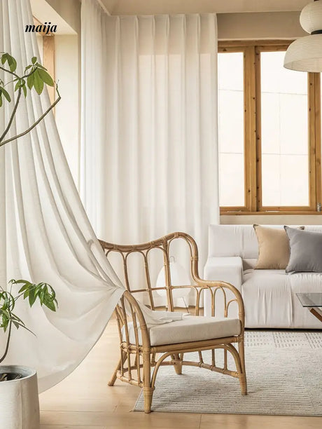 Kanna Gauze Japanese Curtain from CANARY