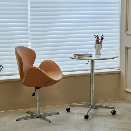 LAZYSPACE Zoey Solid Wood Lift Table from LAZYSPACE