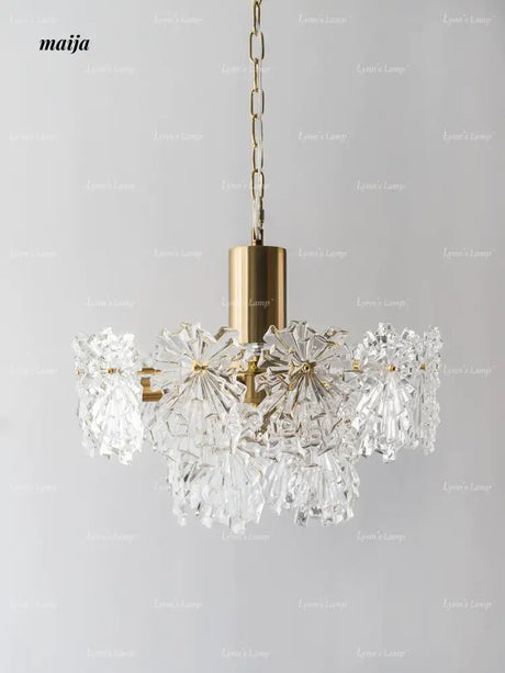 LYNN French Glossy Retro Ceiling Lamp from Lynn's Lamp