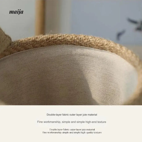 MUYE Woven Round Storage Box from MUYE