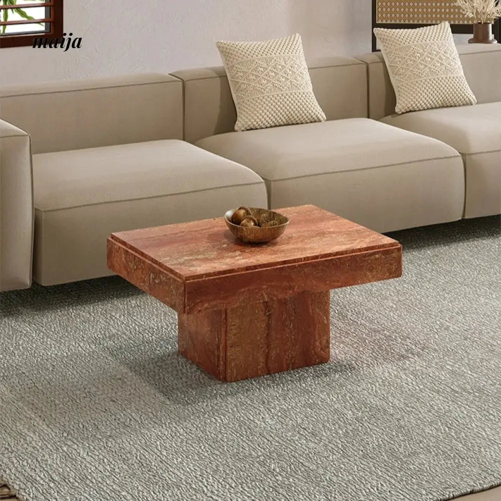 Sana Natural Travertine Coffee Table from maija