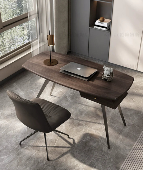 WW Matteo Italian Light Luxury Writing Desk from WW