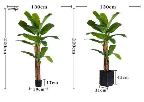 Artificial Large Leaf Banana Tree from maija