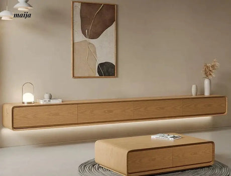 [Pre-Order] Dianne Solid Wood All in One TV Cabinet from Jun Chuang