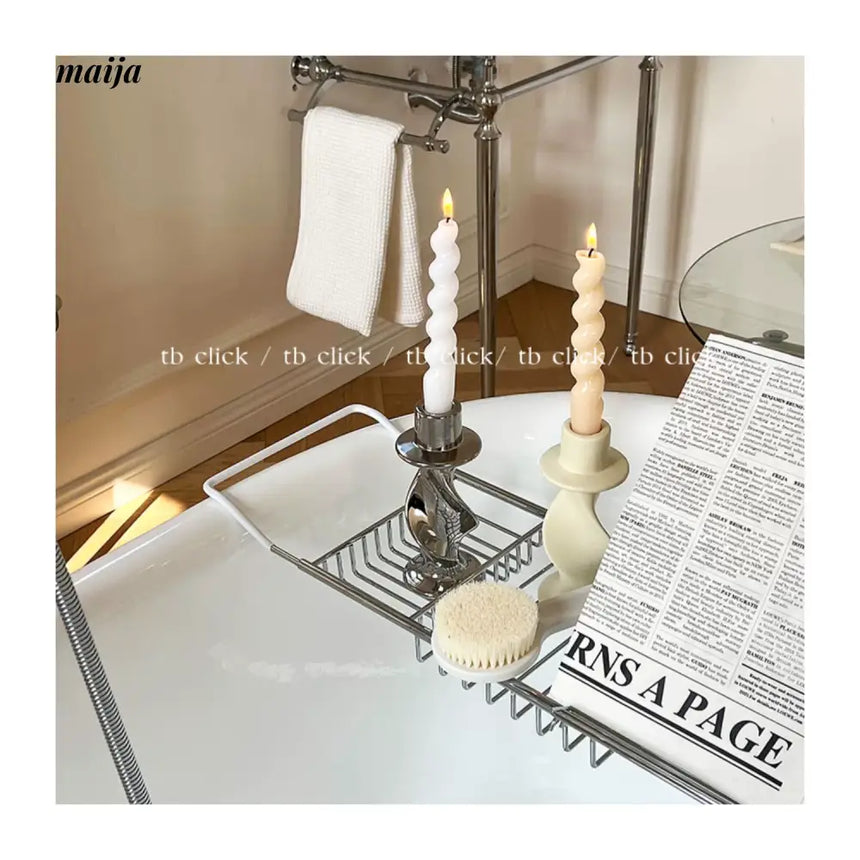CLICK Twisting Ceramic Candle Tray Vintage Decor from CLICK
