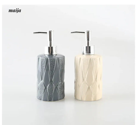 KULE HOME Ceramic Lotion Bottle for Shower Gel from KULE HOME