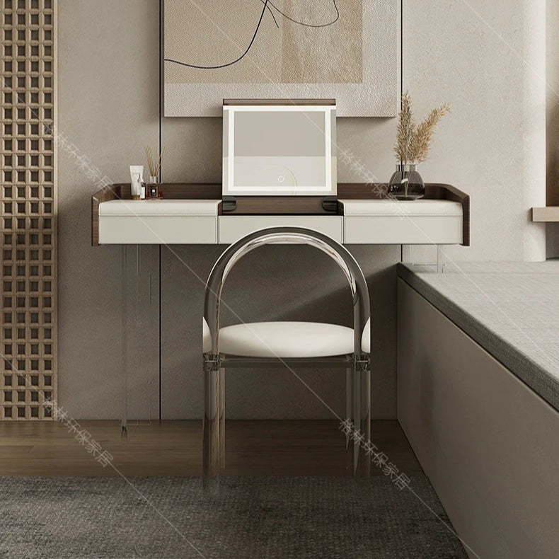 GEPH Ava Light Luxury Bay Window Dressing Table from GEPH