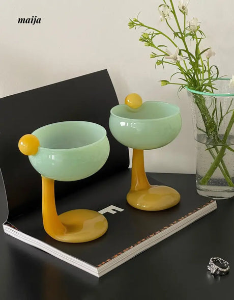 Cartoon Duck Feet Cocktail Glass from maija