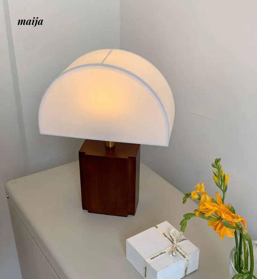Retro Half Moon Lamp from maija