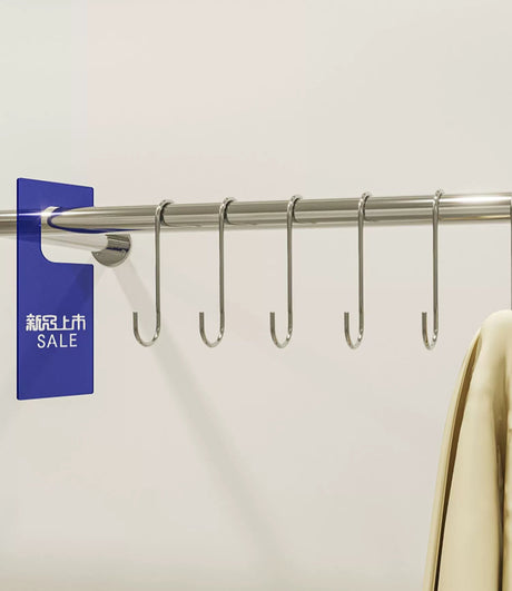 SM Zoe Stainless Steel S-Hook Clothing Rack from SM