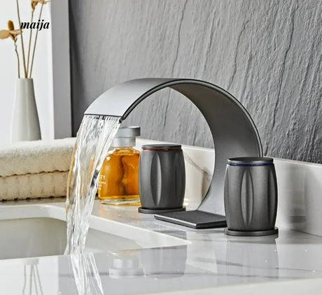Crescent Waterfall Faucet from Kaiyashi