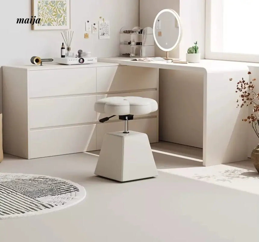 Flower Liftable Dressing Stool from Kaiyashi