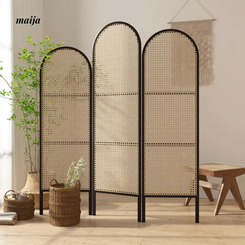 HARUNO Julie Rattan Partition Wall from HARUNO