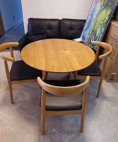 Hinata Round Dining Table and Chair from maija