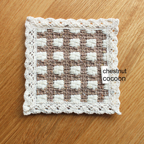 CHESTNUT COCOON Serafina Artisan Thick Cotton Cushion from CHESTNUT COCOON