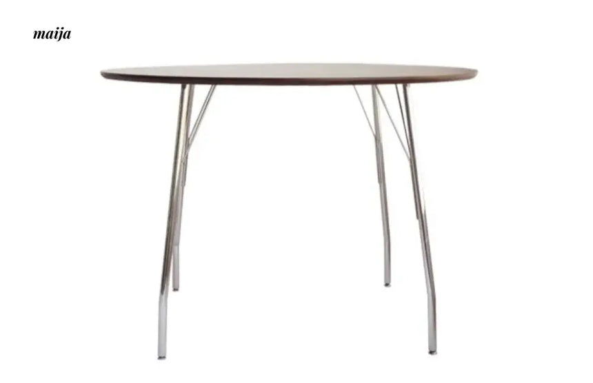 MOODSTORM Lilli Simple Iron Dining Table and Chair Set from Kaiyashi