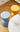 Pastel Hourglass Plastic Stool from Yishengtao