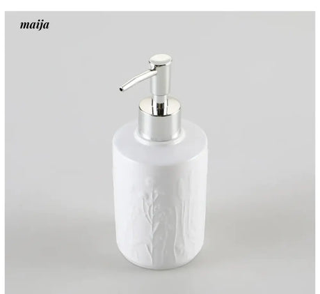KULE HOME Ceramic Lotion Bottle for Bathroom from KULE HOME
