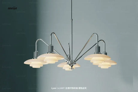 LYNN Simple PH5 Designer Chandelier from Lynn's Lamp