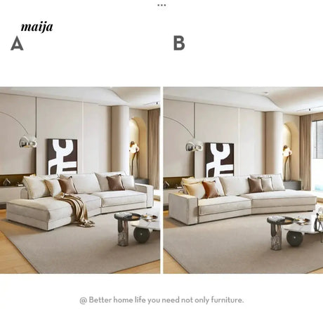 YS Budapest Frosted Large Corner Sofa from YS