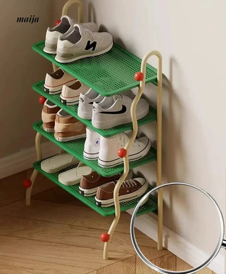 YUJIA Creative Multi-Layer Entrance Rack for Small Apartments from YUJIA