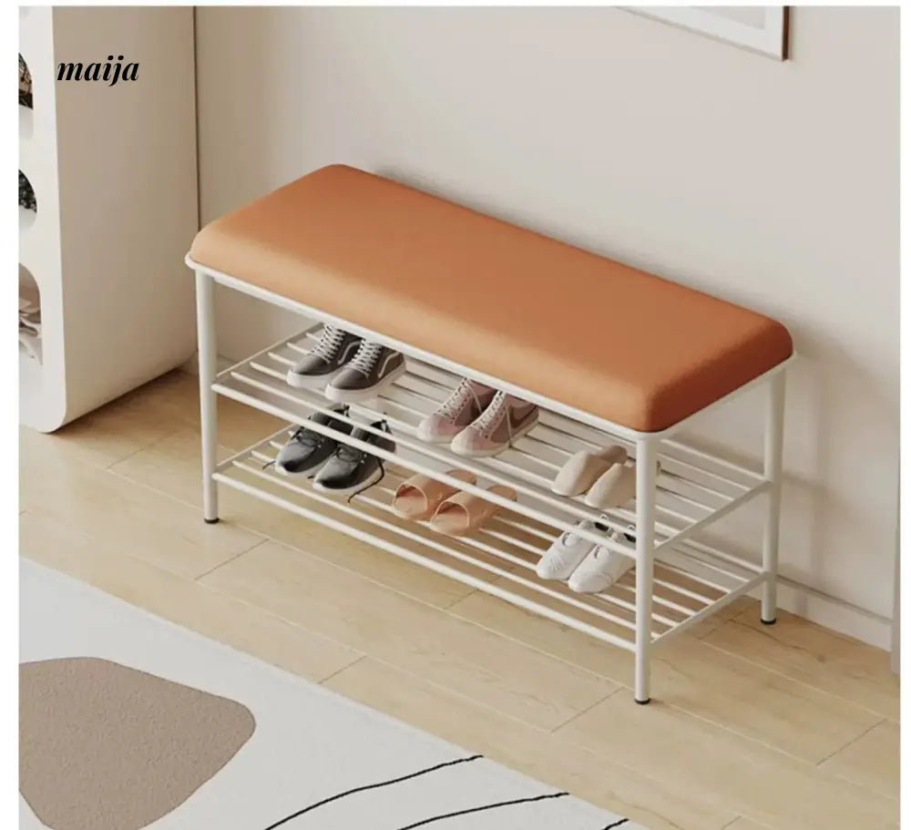 Shayla Cream Shoe Rack from Yeter