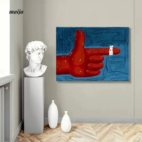 Pointing To The Dawn Print from maija