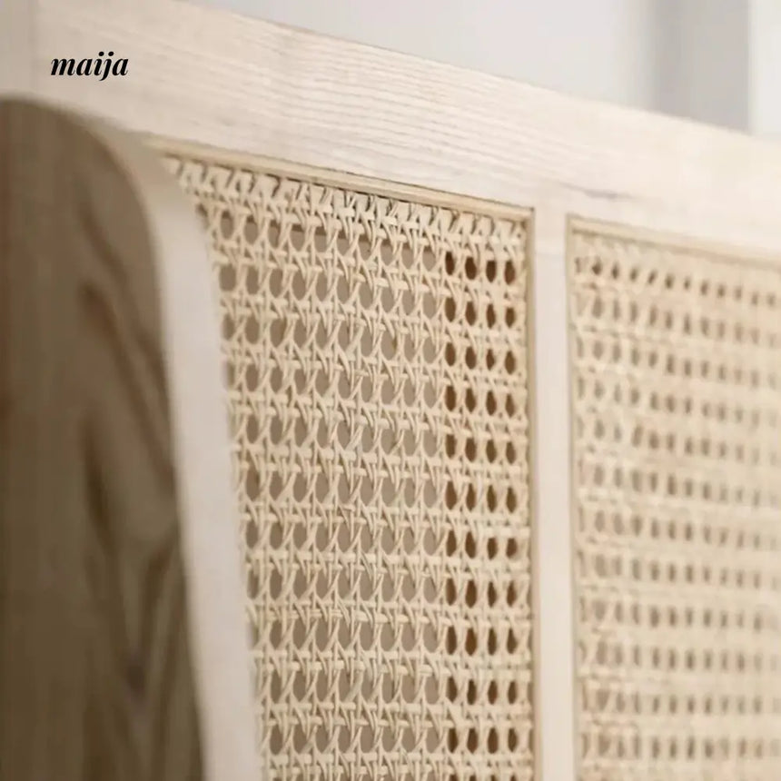RATTAN CRAFTSMAN Silent Wooden Rattan Bed from RATTAN CRAFTSMAN
