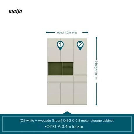 Miriam Children Wardrobe with Bookshelf from maija