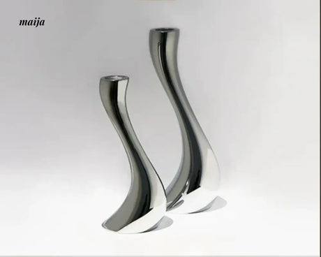 COLOURHUNTER Modern Metal Candle Holder from maija