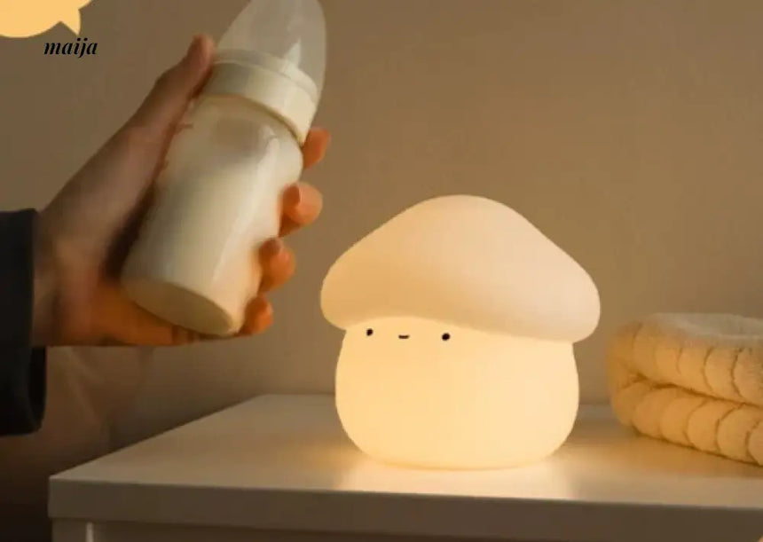 MUID Squeezy Mushroom Head Night Lamp