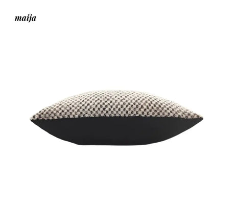 HOUSE OF YINN Luxury Polka Dot Wool Pillow Cushion from MOSE