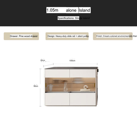 QUANMU Santiago Elegant Modern Kitchen Table from QUANMU