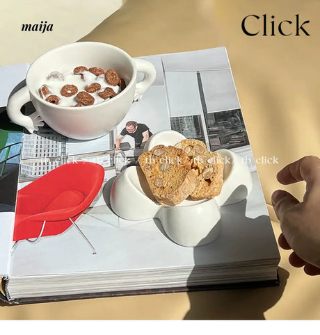 CLICK Hand-Fork Waist Coffee Cup Set from CLICK