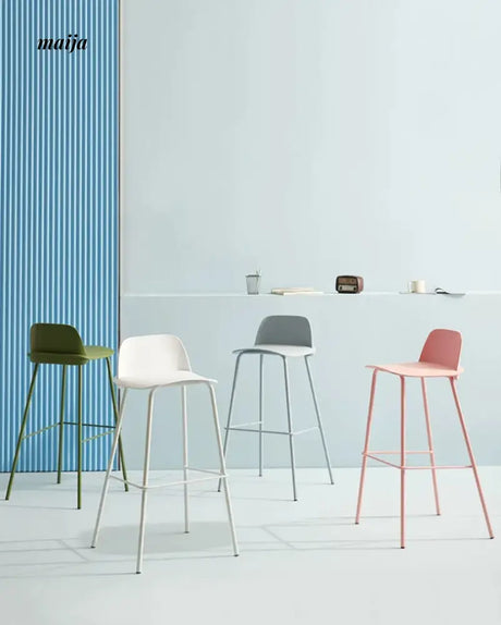 (Set of 2) Evie Pastel Bar Stool from maija