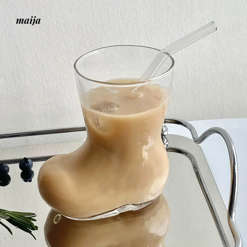 BANKE Half a Moment Stylish Glass Water Cup from BANKE