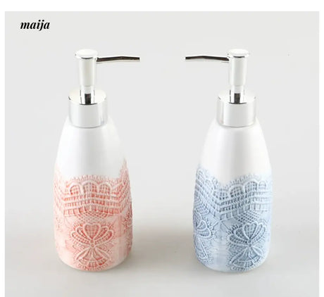 KULE HOME Ceramic Lotion and Shampoo Bottle from KULE HOME