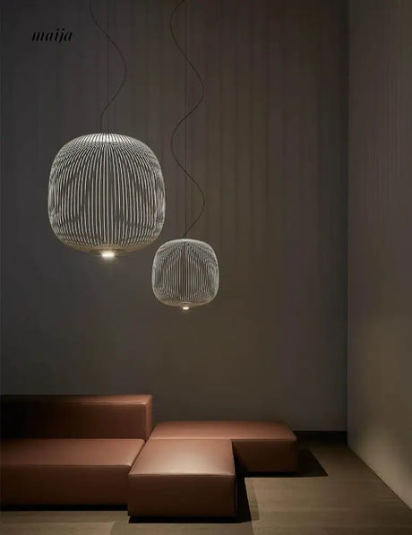 Bird Cage Slim Ceiling Light from maija