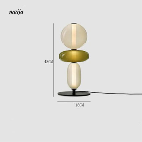 Mckinney Tic Tac Glass Lamp from maija