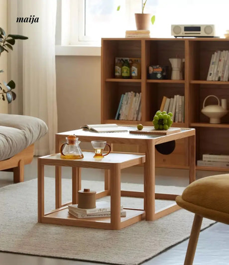 Aurora Oak Nested Coffee Table from maija