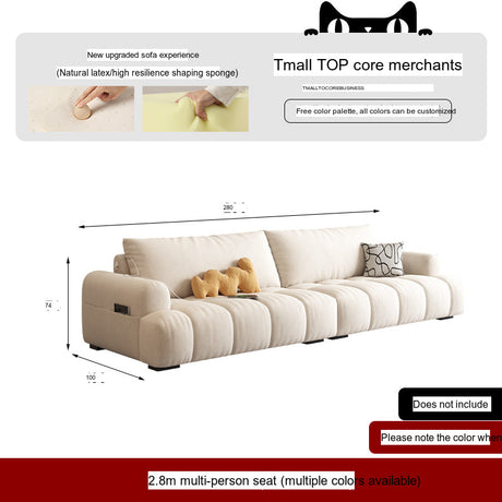 DIPU Livia French Cream Charging Sofa from DIPU